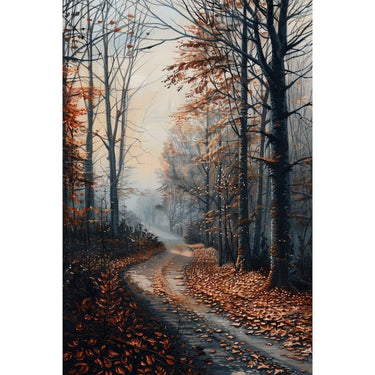 Framed Landscape Oil Canvas
